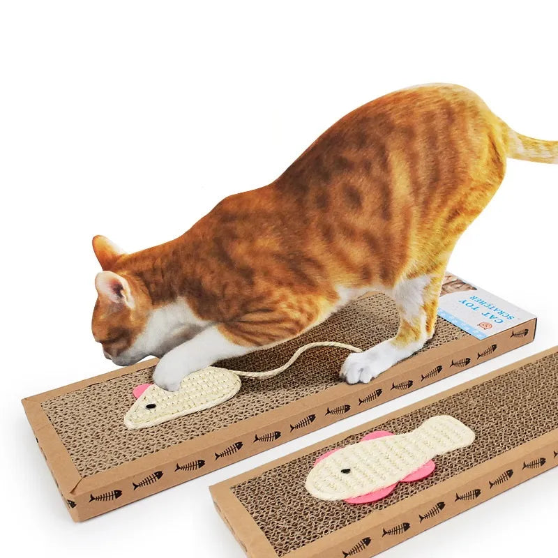 Happy Paws, Happy Furniture: 37*12cm Cat Scratching Board Mat