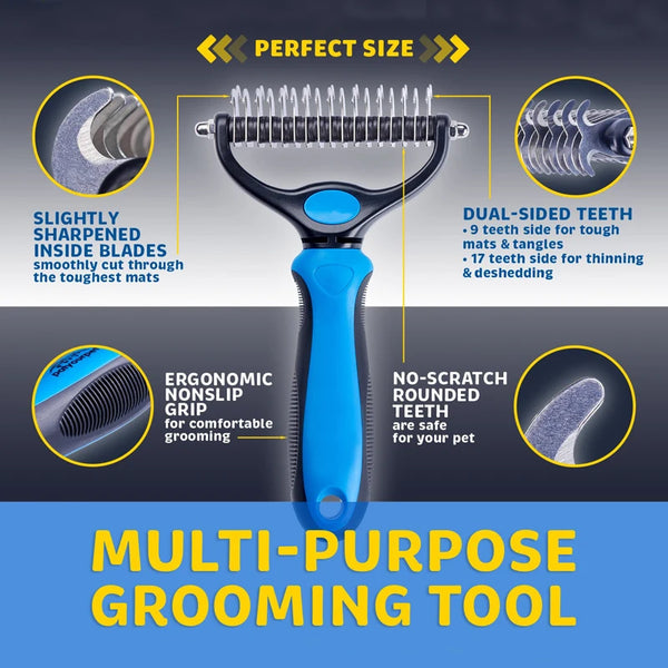 FurBuster ProTrim: Dual-Action Pet Knot Cutter and Grooming Marvel