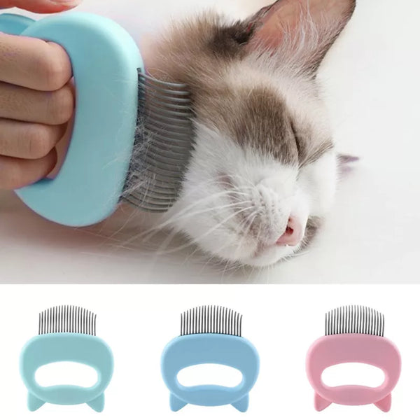 Gentle Grooming: Pet Hair Remover Brush with Cute Handle