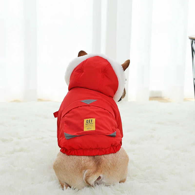 Winter Warmth: Stylish Pet Dog Jacket Coat