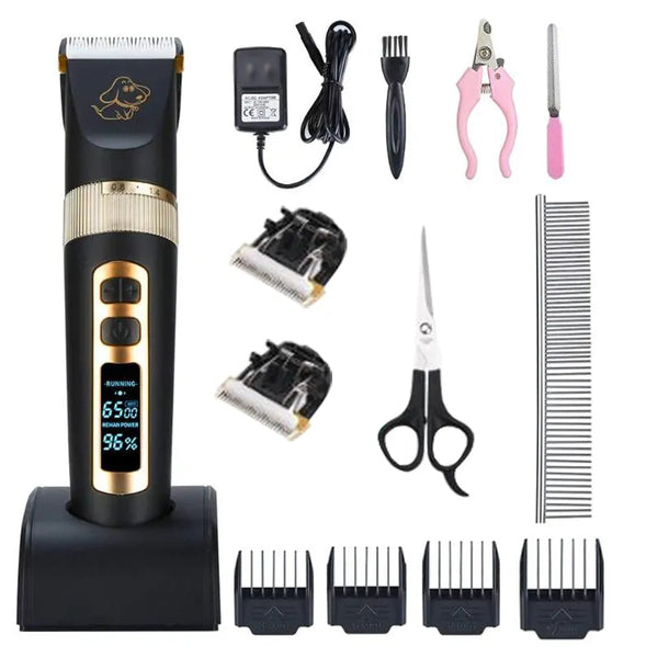 BaoRun P9 P2 Professional Pet Shaver: Precision Hair Cutter and Trimmer for Cats and Dogs