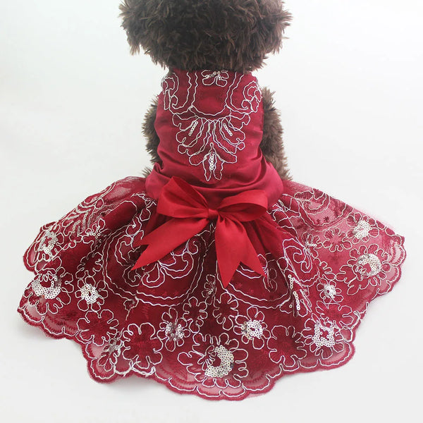 Royal Romance: Dog Wedding Dress Tutu