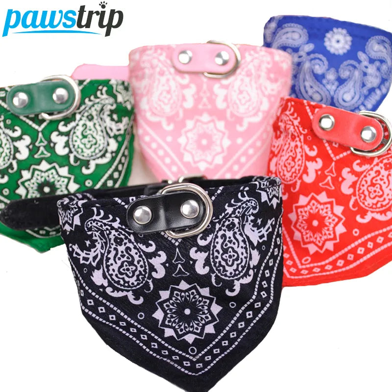 Chic Canine Elegance: Lovely Pet Dog Scarf Collar