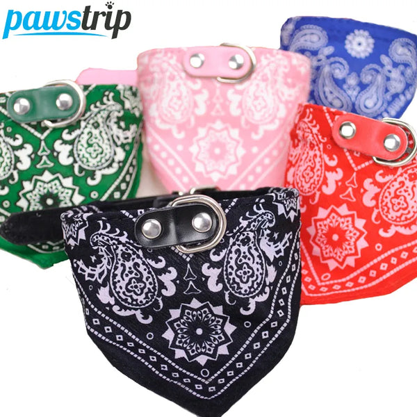 Chic Canine Elegance: Lovely Pet Dog Scarf Collar
