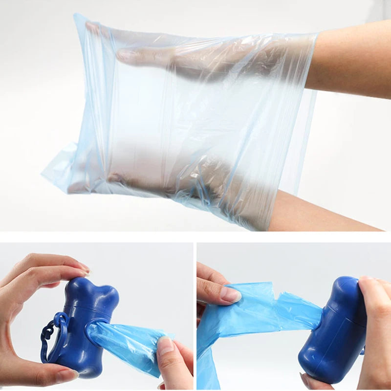 Clean and Convenient: Pet Poop Bag Set with Multipurpose Dispenser
