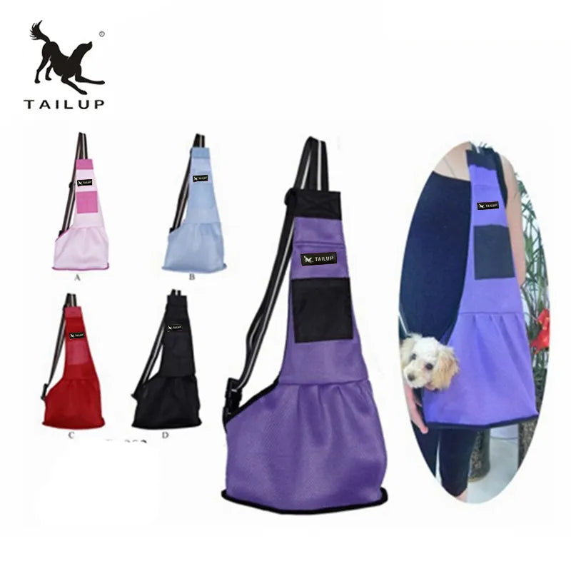 ChicCompanion Sling: Stylish Pet Backpack for Effortless and Chic Travel Together!