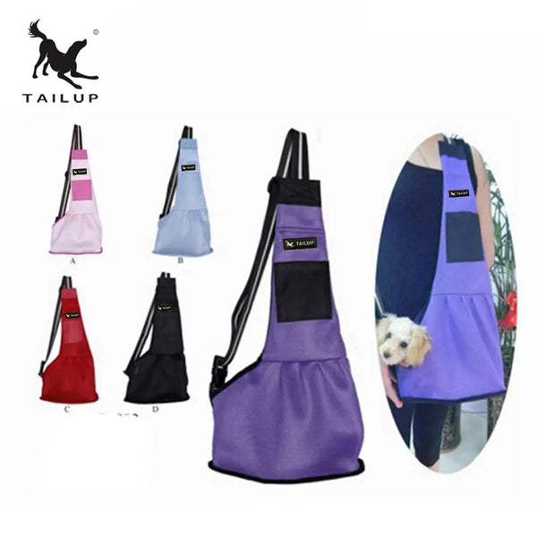 ChicCompanion Sling: Stylish Pet Backpack for Effortless and Chic Travel Together!