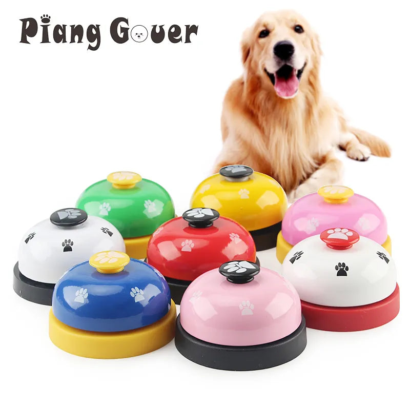 ChowChime PlayCall: Footprint Bell Ring Toy for Teddy and Puppies Training