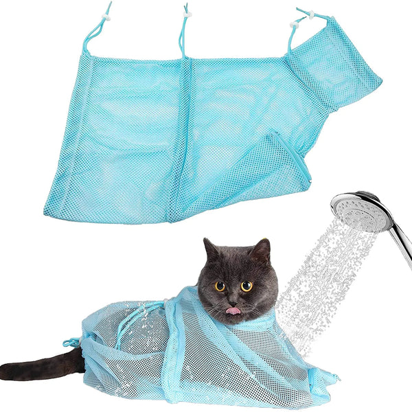 WhiskerWrap ProShield: Upgraded Cat Grooming & Bathing Bag