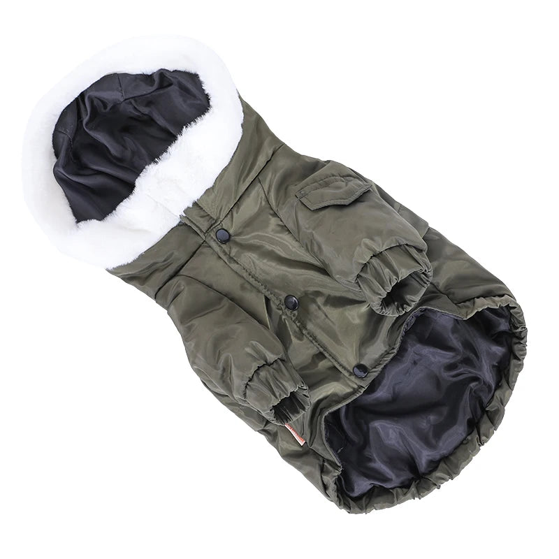 Winter Warmth: Stylish Pet Dog Jacket Coat