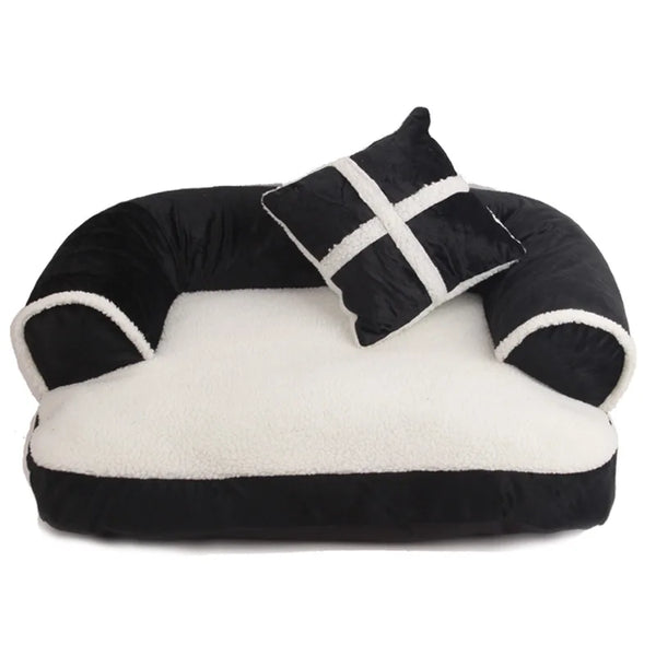 Classic Comfort: Soft Dog Beds in Classic England Style, Cat Sofa, Best Pet House for Small to Medium Dogs and Cats