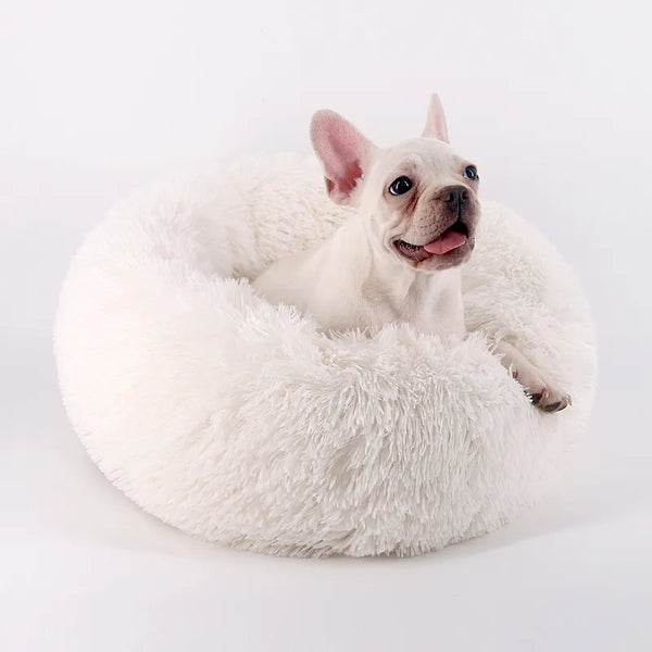 CloudCushion Cozy Retreat: Comfy Calming Dog Beds for Puppies