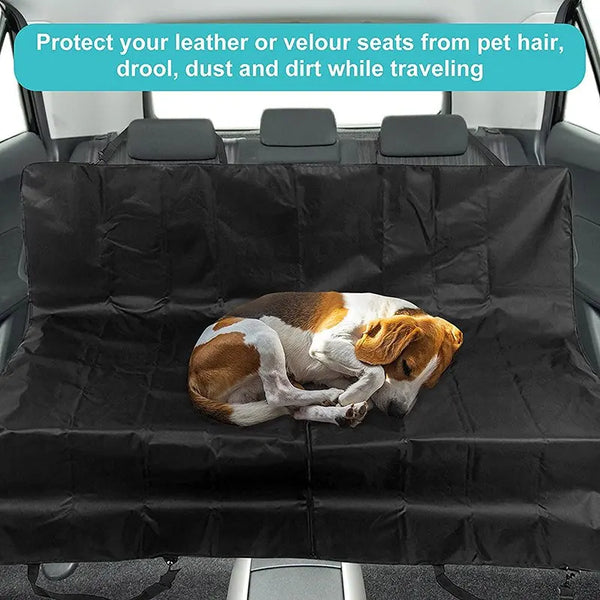 AquaGuard Canine CozyRide: Waterproof and Scratchproof Heavy-Duty Dog Car Seat Cover
