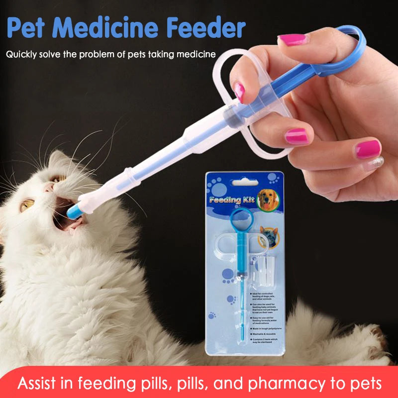 Painless Medication: Pet Syringe Tablet Pill Gun