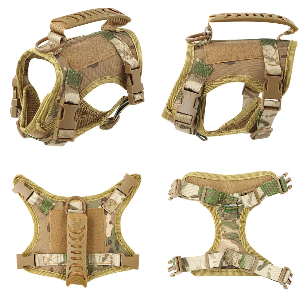 Tactical Training: Adjustable Cat Harness Vest with Leash