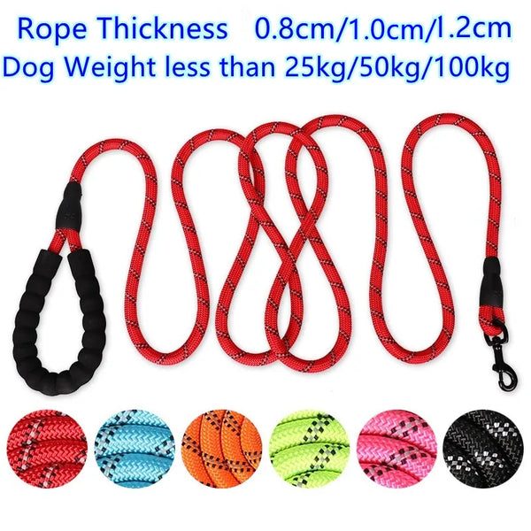 Reflective Strong Dog Leash 150/200/300cm