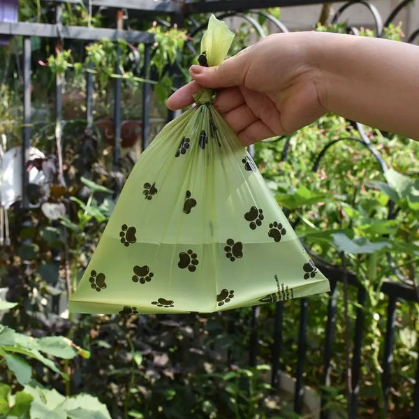 GreenPaws Eco-Care Bags: Biodegradable Scented Poop Bags for Dogs and Cats