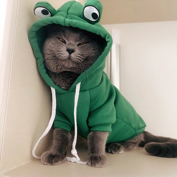 CosyFeline Winter Cosplay Cat Clothes: Warm Kitty Attire for Feline Friends
