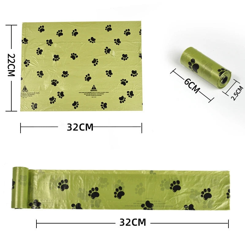 GreenPaws Eco-Care Bags: Biodegradable Scented Poop Bags for Dogs and Cats