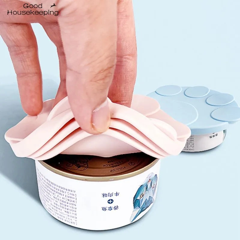 SealMate SpoonGuard: Portable 2-in-1 Silicone Canned Lid and Food Sealer Spoon