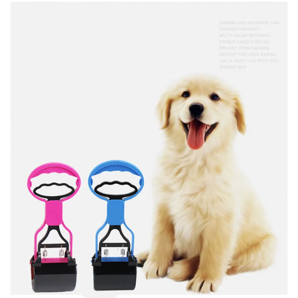 CleanPaws Handle Pet Pooper Scooper: Efficient Jaw Design for Dogs' Waste