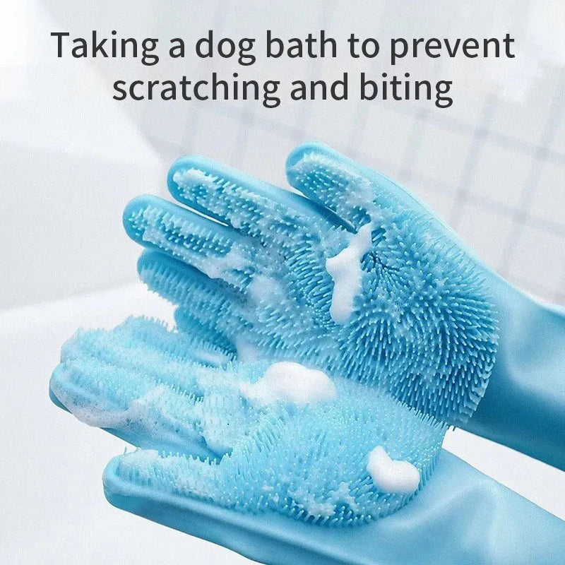 Glovetouch Pet Spa: 2-in-1 Grooming and Cleaning Magic for Furry Friends
