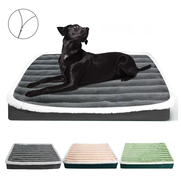 Cozy Retreat: Winter-Warm Dog Bed Mat with Anti-Tear and Bite Resistance