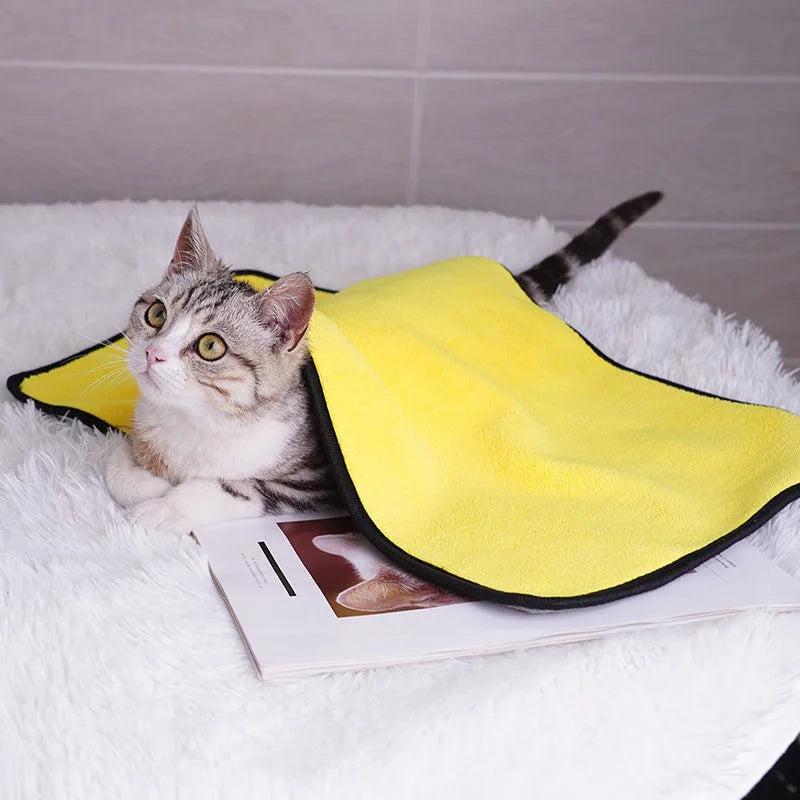 SwiftDry PawsWrap: Quick-Drying Pet Towels for a Fluffier Fur Cleanse
