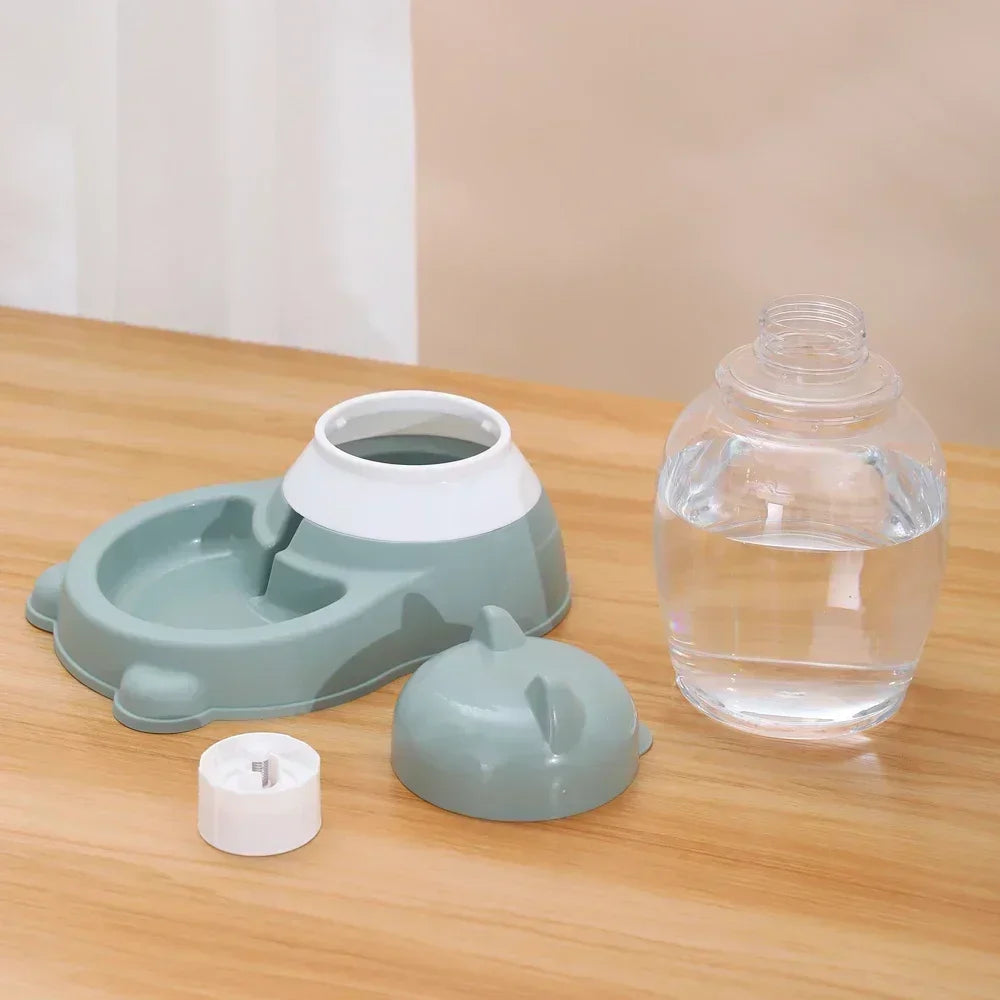 AquaPaws Cat Water Dispenser: Automatic Large Capacity Water Bowl for Cats