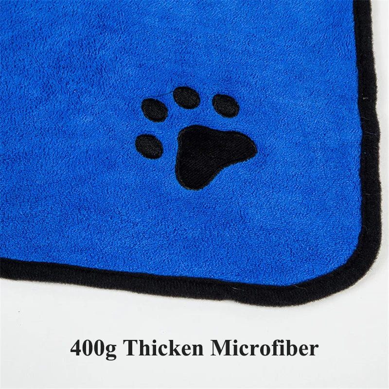 Glorious Kek Dog Bathrobe: XS-XL Pet Dog Bath Towel