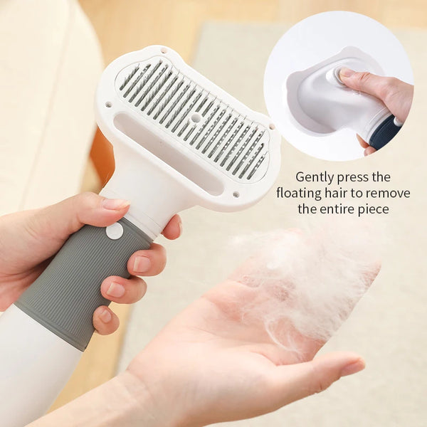 PawSpa Essentials: Efficient Grooming Trio – 3-in-1 Pet Dog Dryer with Quiet Blower, Comb Brush, and Low-Noise Temperature Control