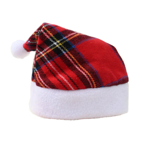 FestivePaws Holiday Elegance: Christmas Hat Cap for Cats and Small Dogs