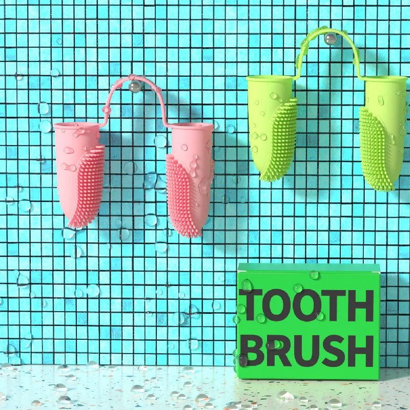 Healthy Smiles: Super Soft Silicone Pet Finger Toothbrush for Dog and Cat Dental Care