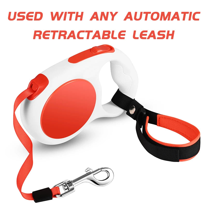 Hands-Free Adventure: Retractable Wrist Strap Dog Leash for Outdoor Walking with Adjustable Safety Ring