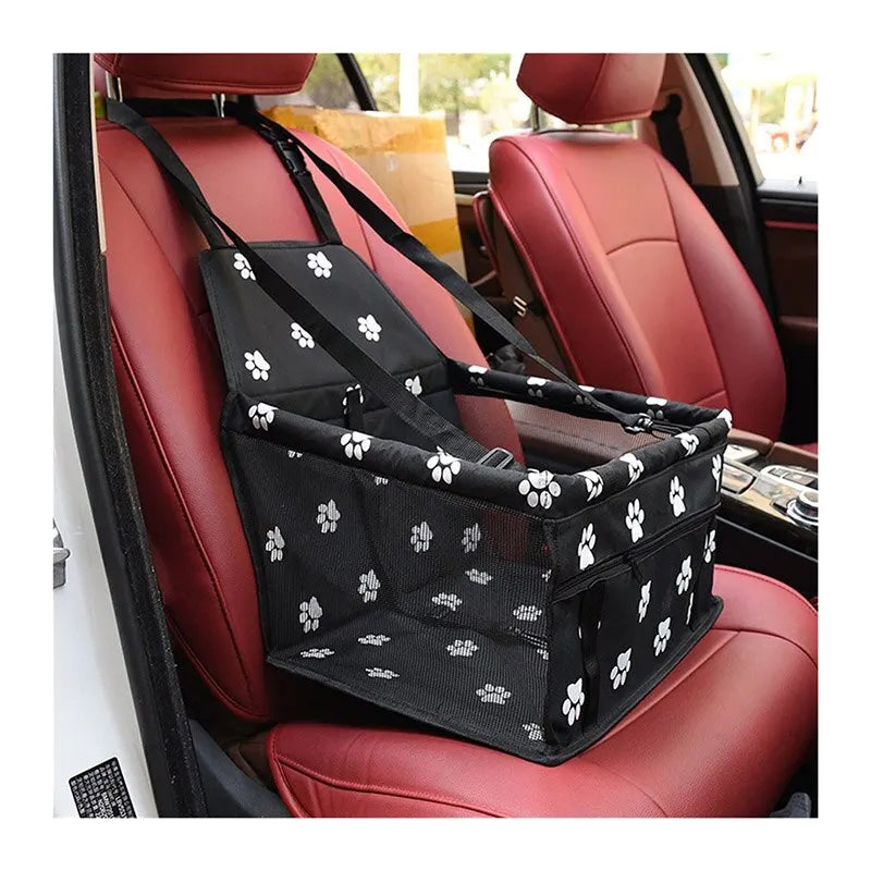 SafeRide Elevated Haven: High-Quality Pet Dog Car Booster Seat