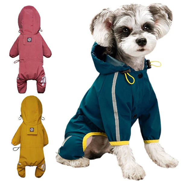 RainGuard Pup Couture: Waterproof Puppy Raincoat for Small Dogs like Chihuahuas and Schnauzers