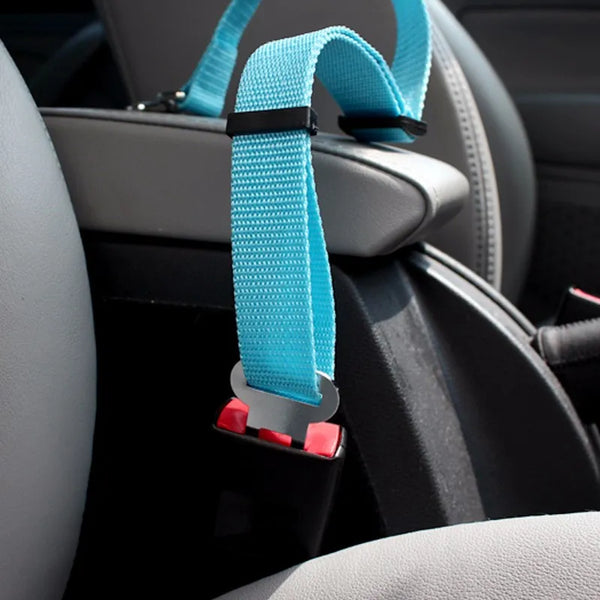 On-the-Go Safety: Adjustable Car Seat Belt for Small to Medium Dogs