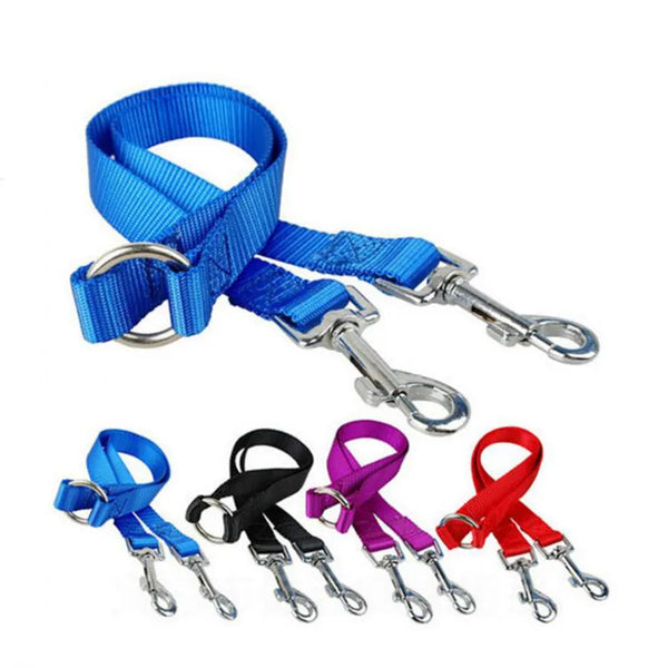 TwinLink Vantage Leash: Double Twin Dual Coupler Dog Leash