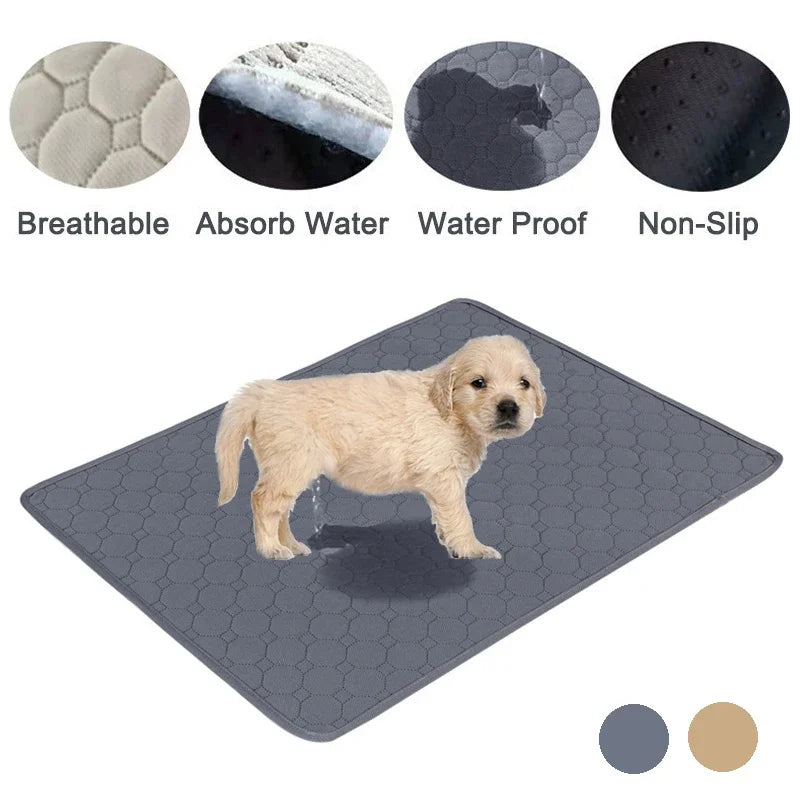 Stay Dry, Stay Happy: Reusable Dog Urine Mat