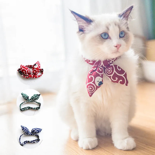 BowCharm Cat Collar: Bowtie Elegance for Cats and Small Dogs