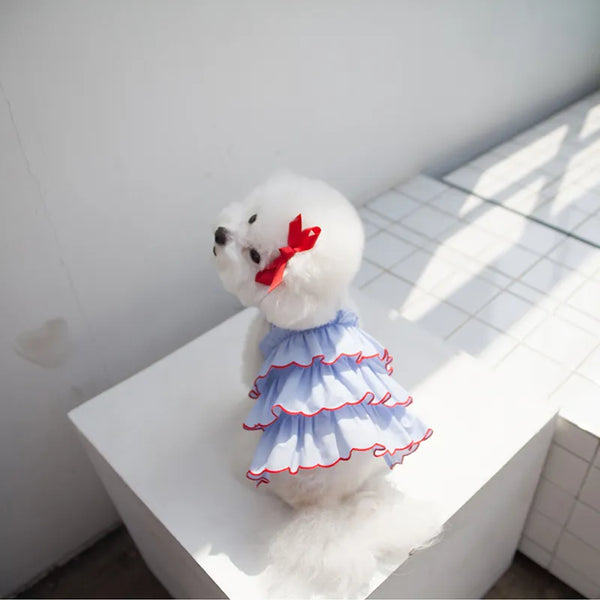 TulleTrend Pet Princess Dress: Sweet Summer Fashion