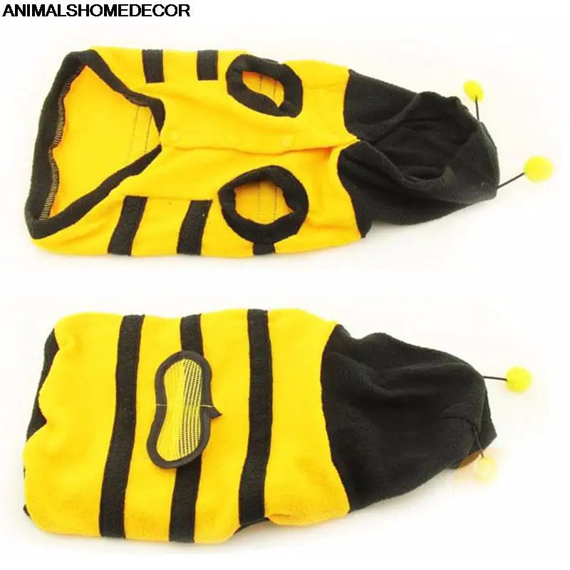 BuzzyPaws Adorable Pet Ensemble: Cute Bee-Inspired Dog and Cat Clothes