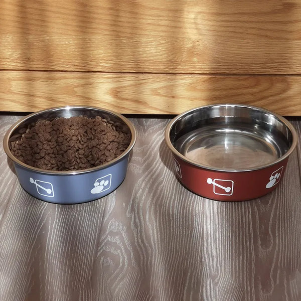 Steadfast Dining: Non-Slip Dog Bowls