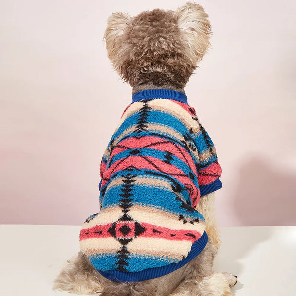 CosyPaws Chic: Cartoon Comfort Pet Sweater