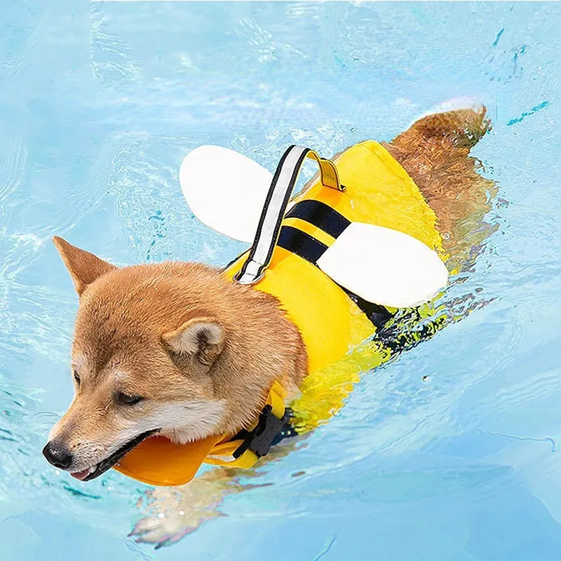 FloatPaws Summer Splash: Dog Life Jacket for Medium and Small Breeds