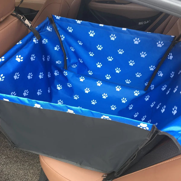 AquaRide Canine Cruiser: Waterproof Pet Carrier and Car Seat Cover