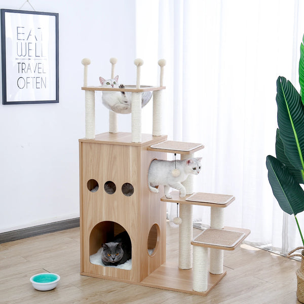 ClimbCraft Kitty Haven: Domestic Delivery Cat Toy
