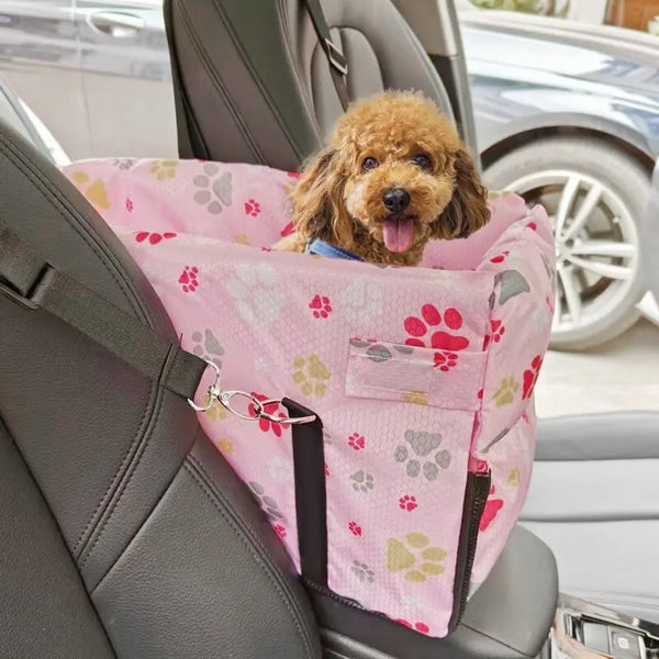UrbanPaws TravelTrend: Oxford Waterproof Fashion Print Dog Car Seat