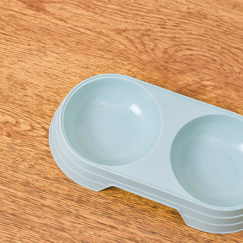 DuoDine Pet Bowls: Double Bowls for Dog Food and Water