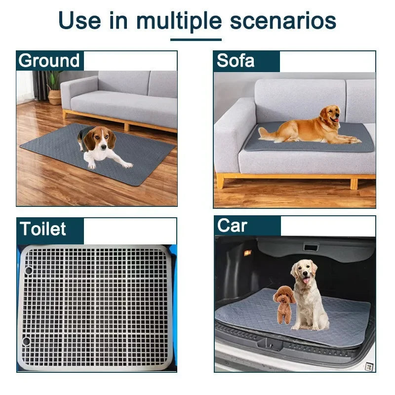 Stay Dry, Stay Happy: Reusable Dog Urine Mat
